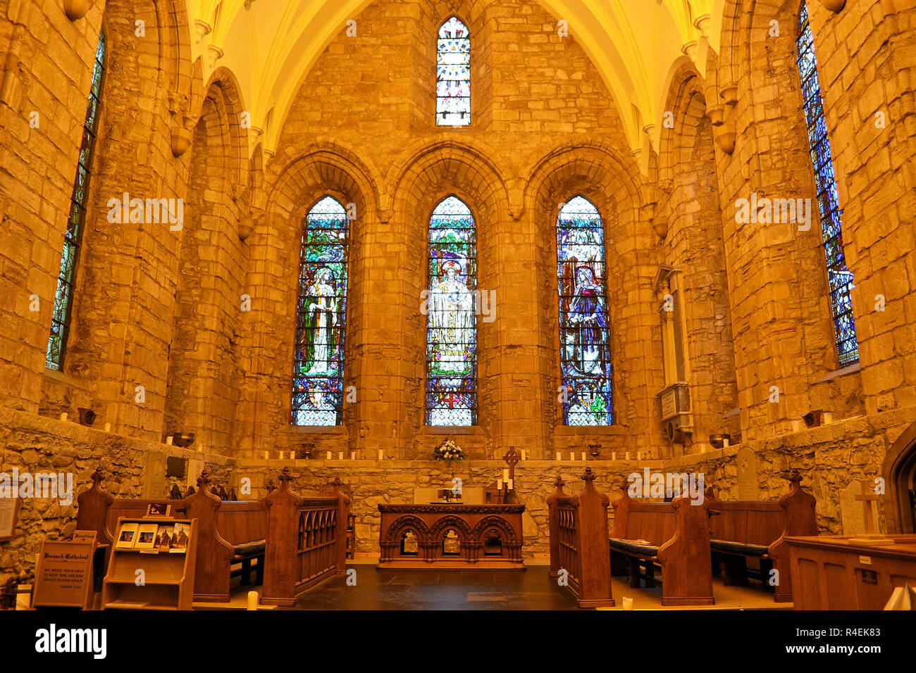Dornoch Cathedral, inside, Dornoch, Scotland, uk Stock Photo Alamy