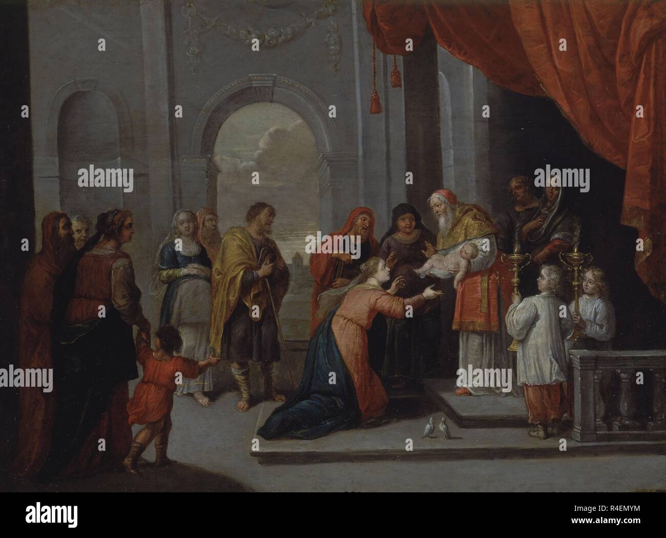Circumcision of jesus in the temple hi-res stock photography and images ...