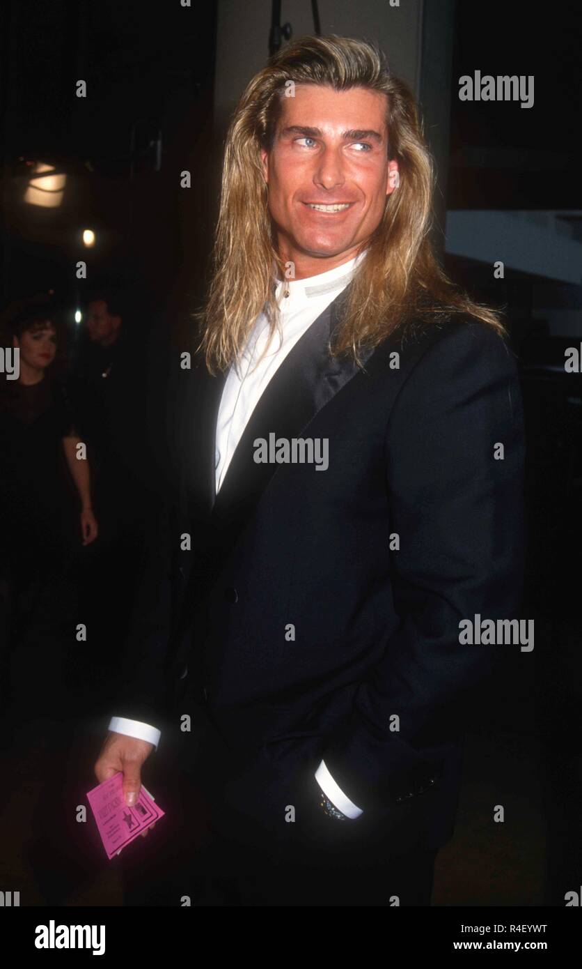 BEVERLY HILLS, CA - FEBRUARY 26: Model Fabio attends the Ninth Annual Soap Opera Digest Awards on February 26, 1993 at the Beverly Hilton Hotel in Beverly Hills, California. Photo by Barry King/Alamy Stock Photo Stock Photo