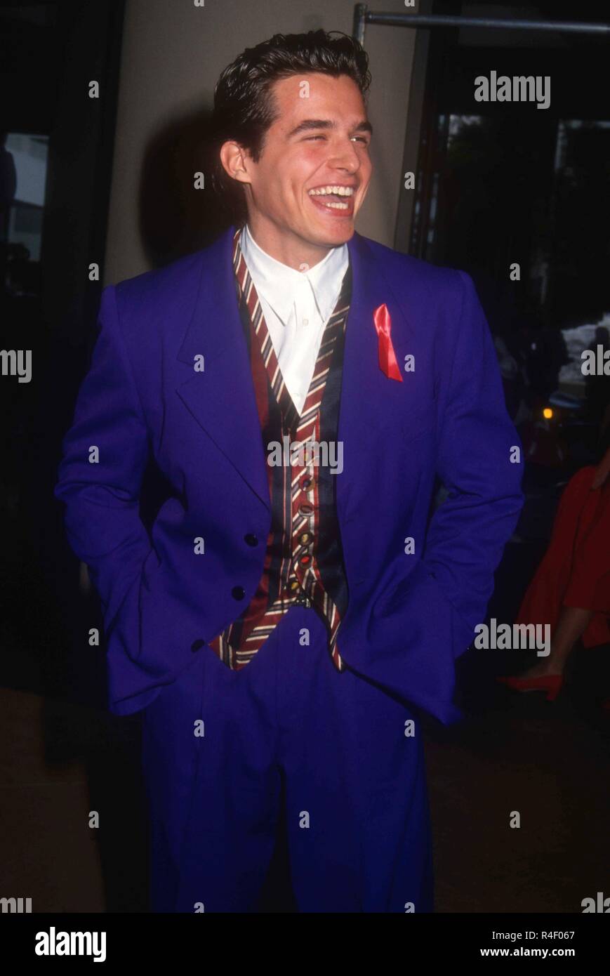 BEVERLY HILLS, CA - FEBRUARY 26: Actor Antonio Sabato Jr. attends the Ninth Annual Soap Opera Digest Awards on February 26, 1993 at the Beverly Hilton Hotel in Beverly Hills, California. Photo by Barry King/Alamy Stock Photo Stock Photo