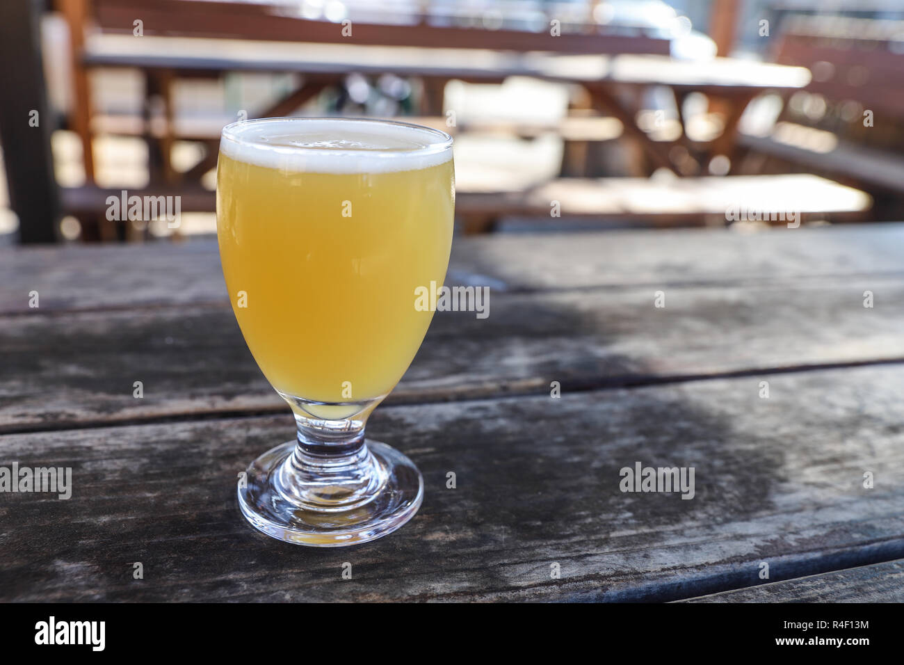 Local Craft Beer Pale Ale Stock Photo
