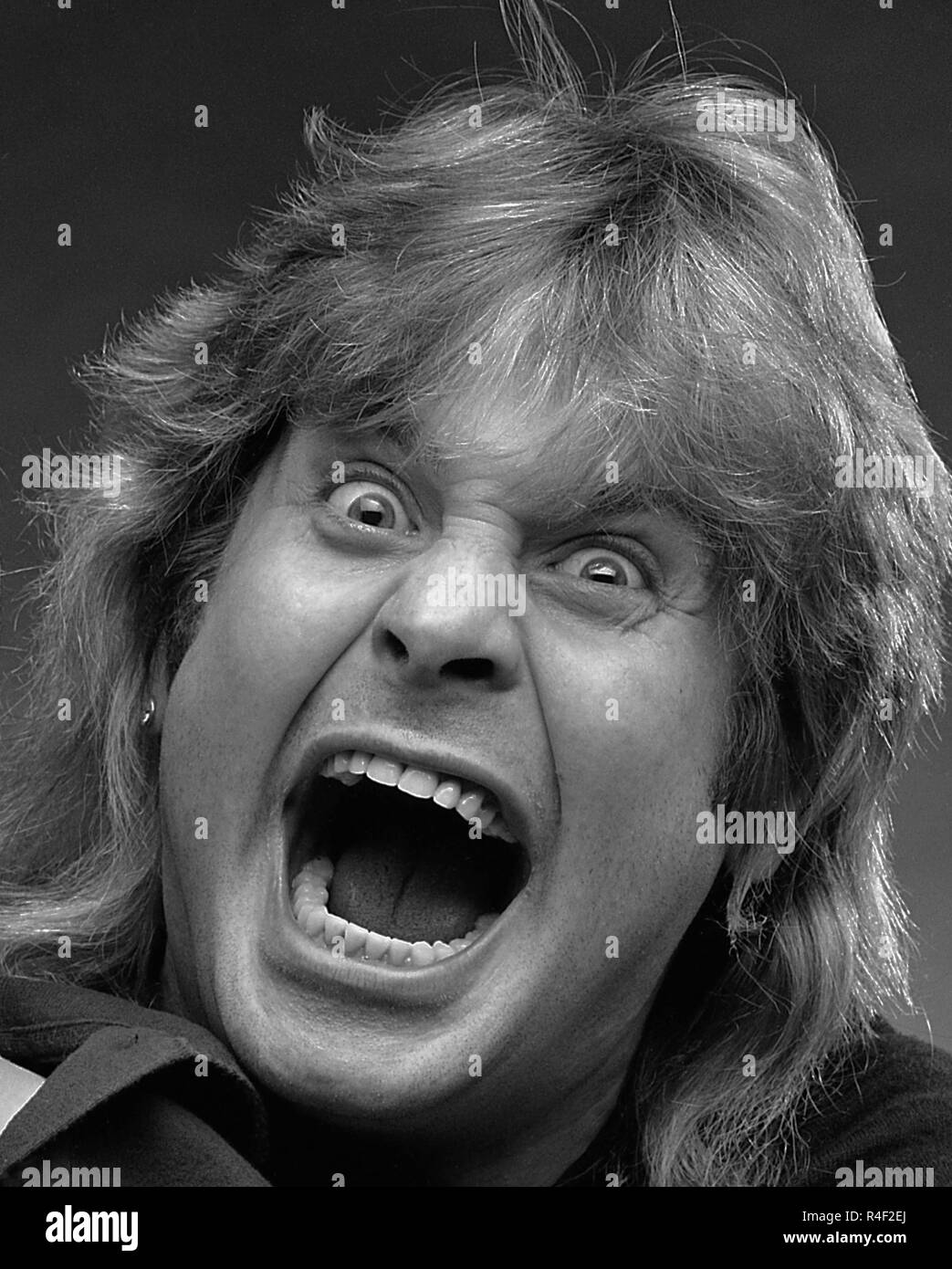 Ozzy osbourne Black and White Stock Photos & Images - Alamy