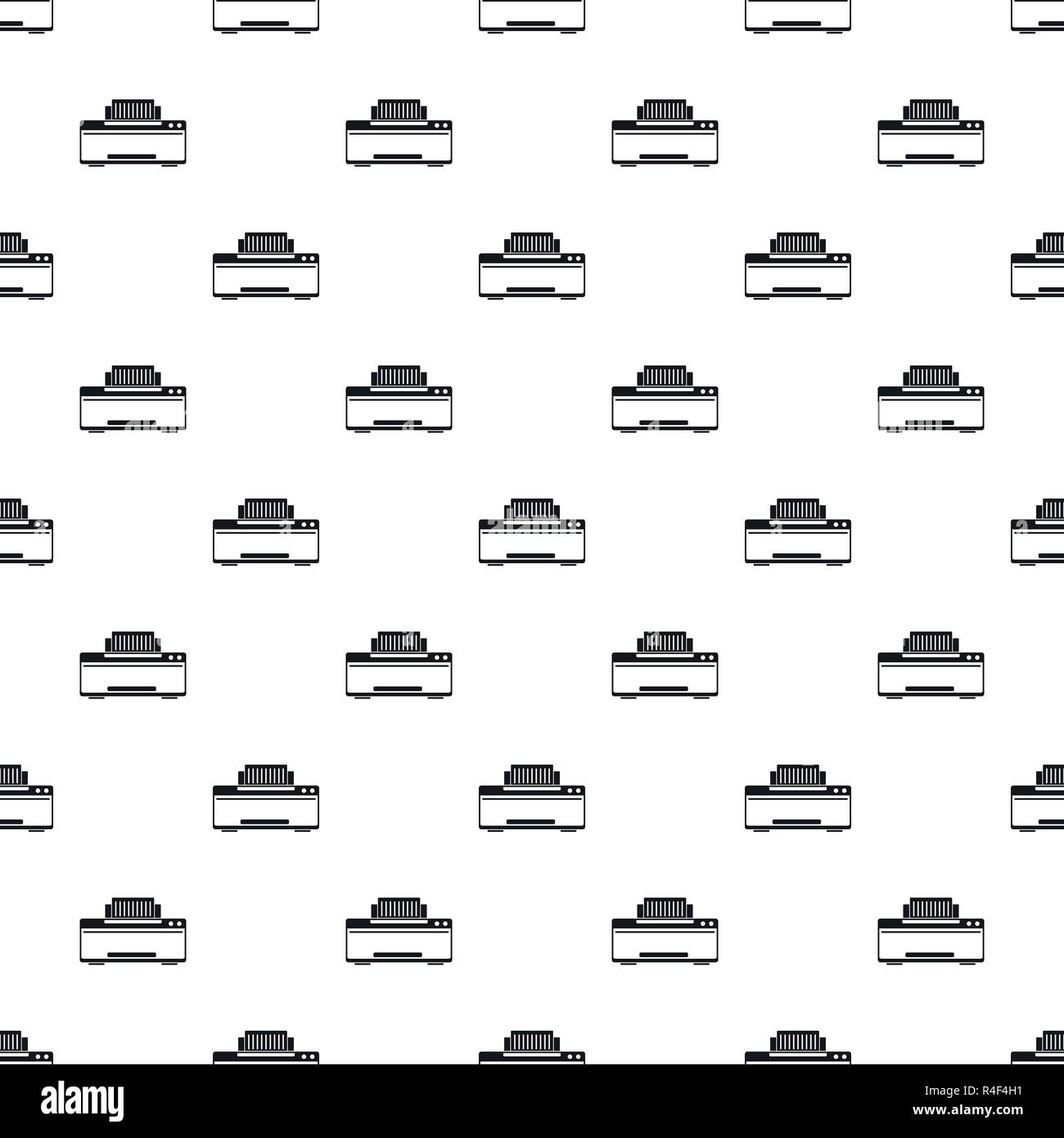Great printer pattern seamless vector repeat geometric for any web design Stock Vector