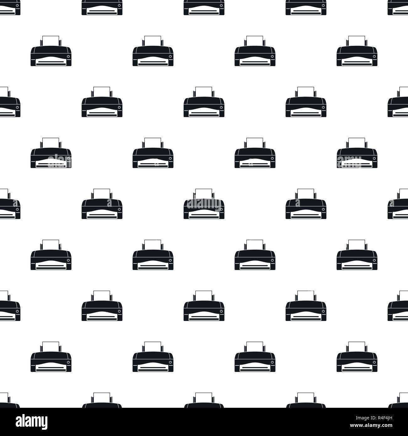Color home printer pattern seamless vector repeat geometric for any web design Stock Vector