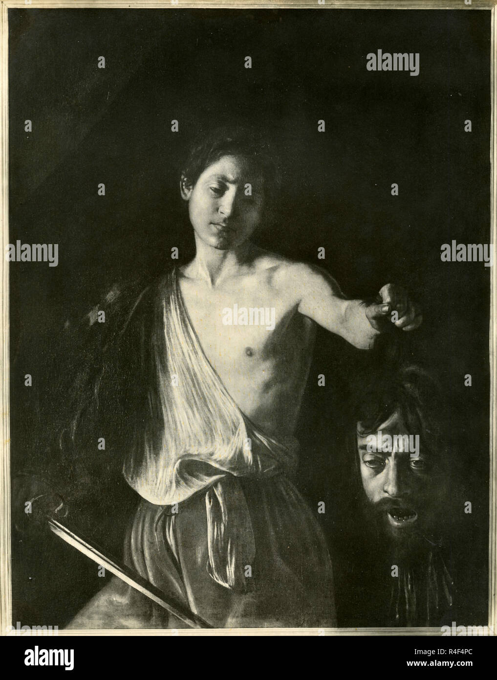 David with the Head of Goliath, painting by Michelangelo Merisi AKA