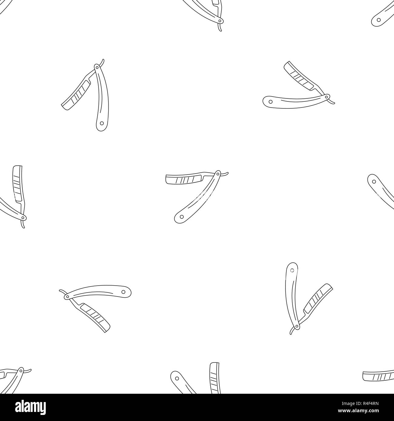 Razor blade silhouette clipart Black and White Stock Photos & Images ...