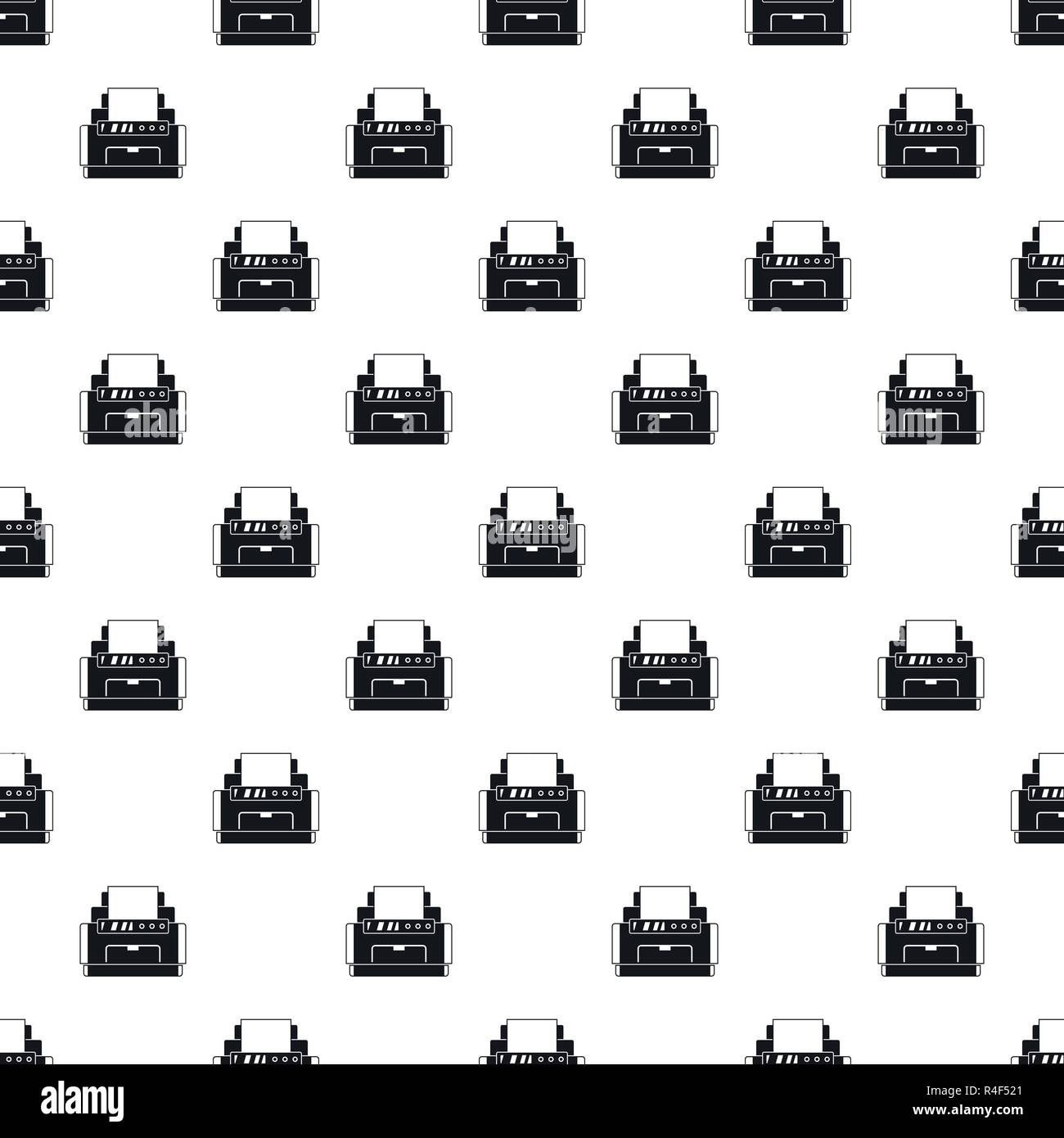 Laser printer pattern seamless vector repeat geometric for any web design Stock Vector