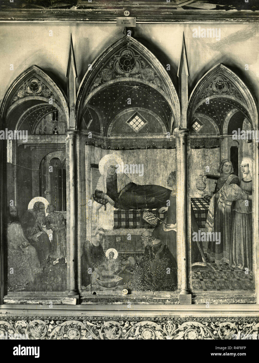 Birth Of The Virgin Pietro Lorenzetti