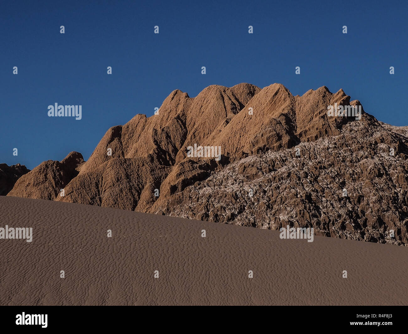 Moon Valley (Valle De La Luna), near San Pedro, Atacama Desert, Chile, South America. Stock Photo