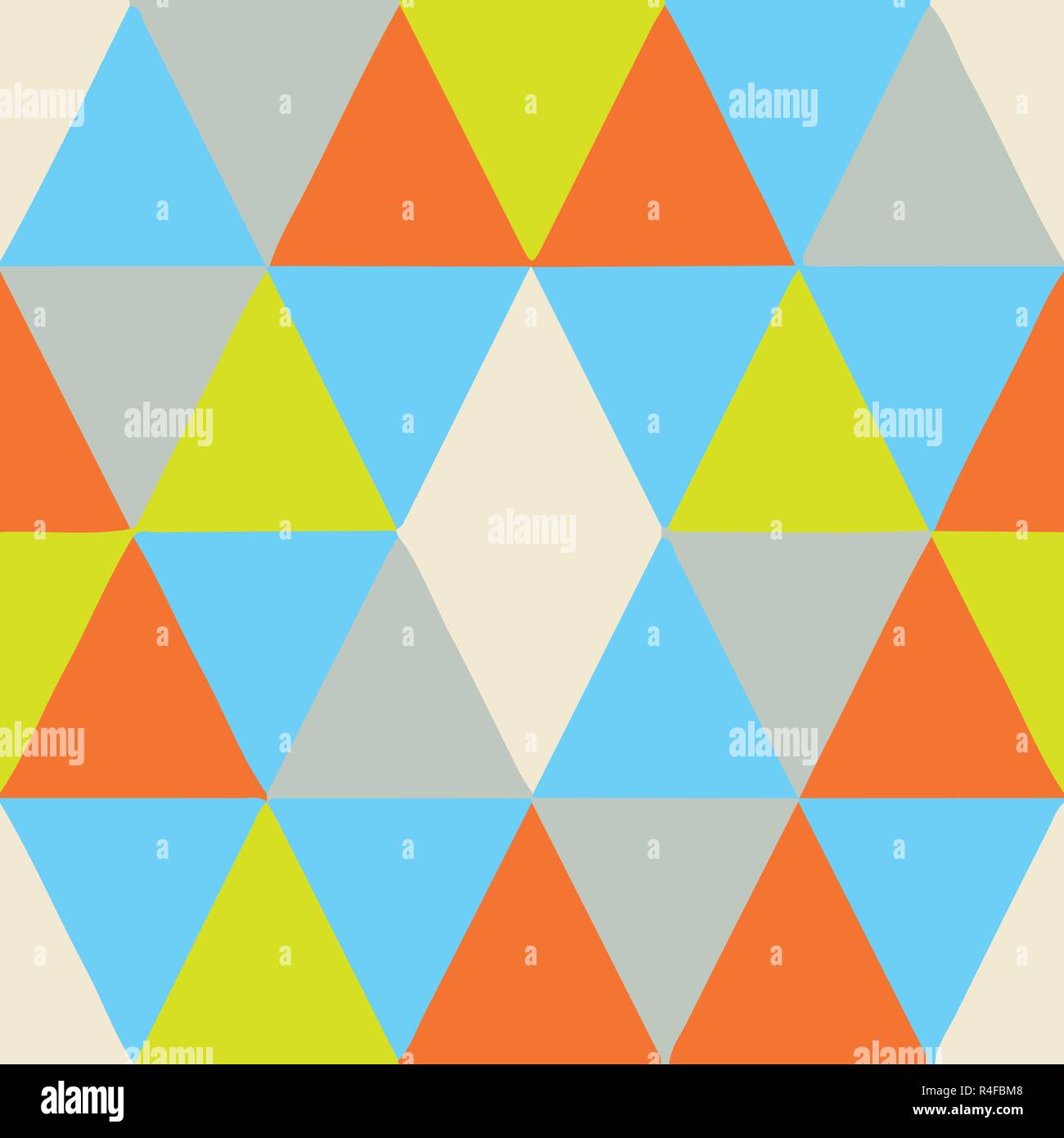 Business concept Empty template copy space isolated Posters coupons promotional material. Triangles Creating and Forming another Shape Multi Color Bla Stock Vector