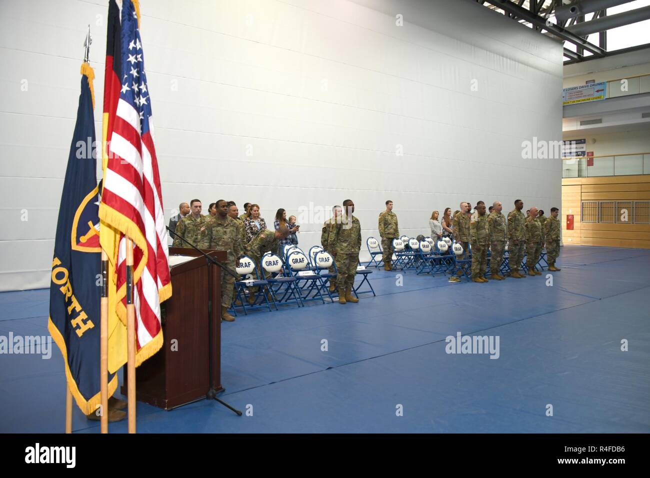 U.S. Soldiers assigned to Charlie Company, Allied Forces North ...