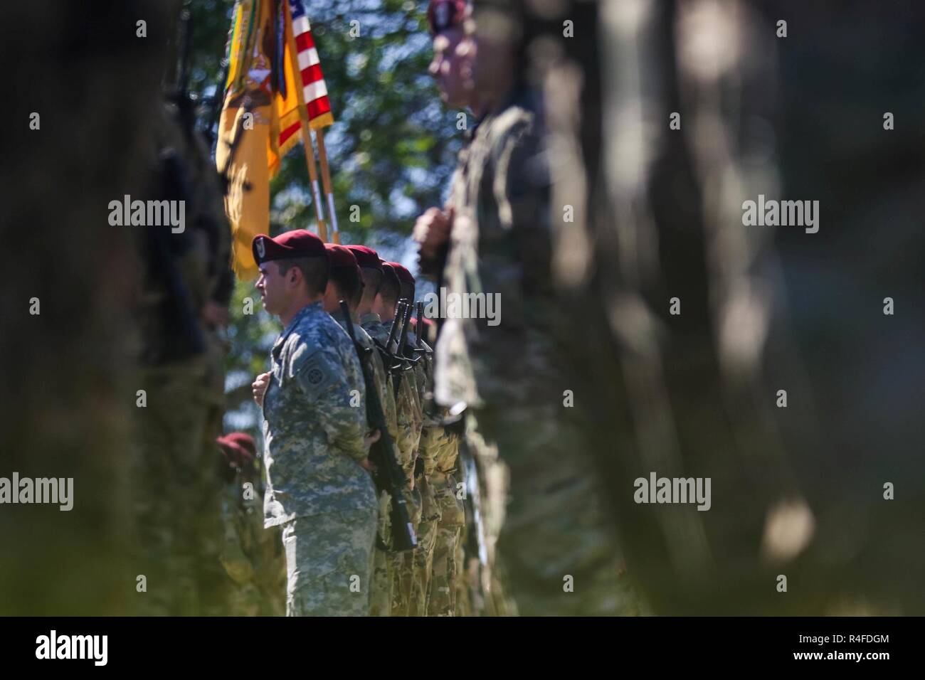 Troopers From The 1st Squadron, 17th Cavalry Regiment, 82nd Combat ...