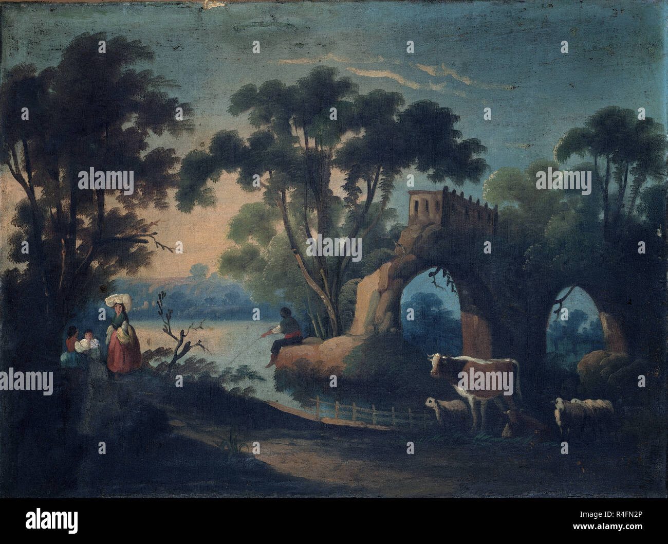 Paisaje rural pastoral hi-res stock photography and images - Alamy