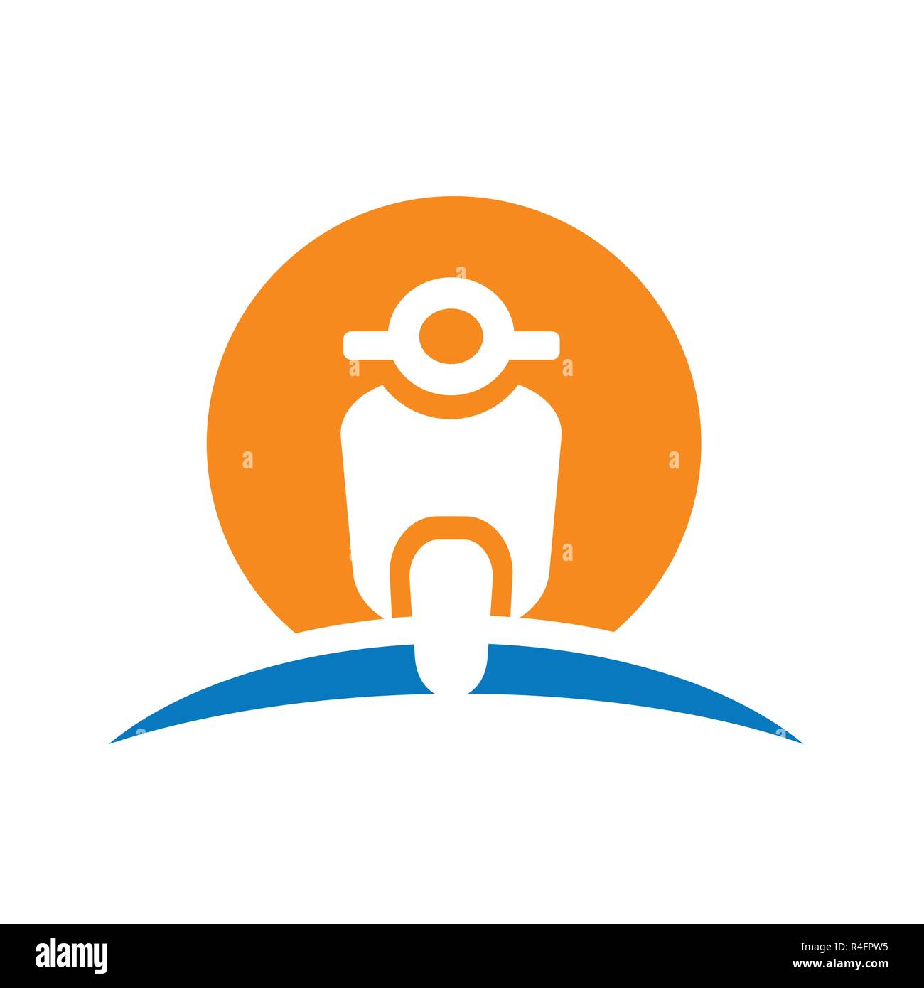 Vector Scooter Logo Template. Clean and simple logo template, suitable for  a rental business, scooter club, team, community, etc. Features: EPS vector  Stock Vector Image \u0026 Art - Alamy, image size:1300x1390