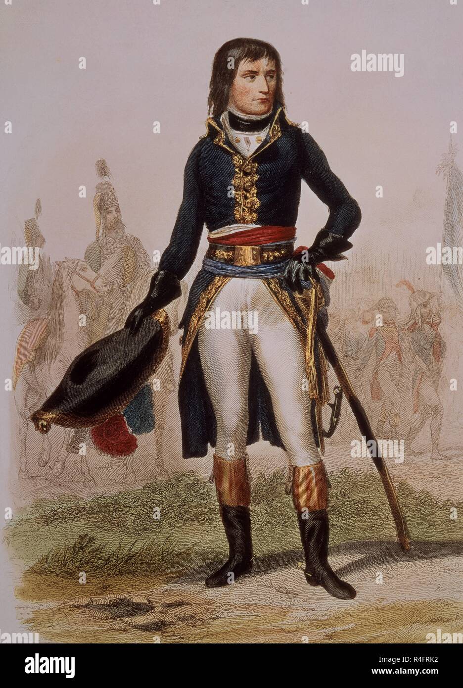 EL GENERAL BONAPARTE 1769/1821. Location: PRIVATE COLLECTION. France. Stock Photo