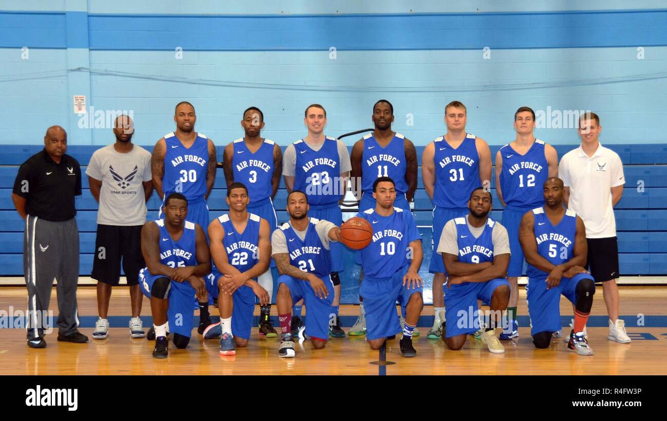 The All Air Force Men S Basketball Team Seeking Its Ninth