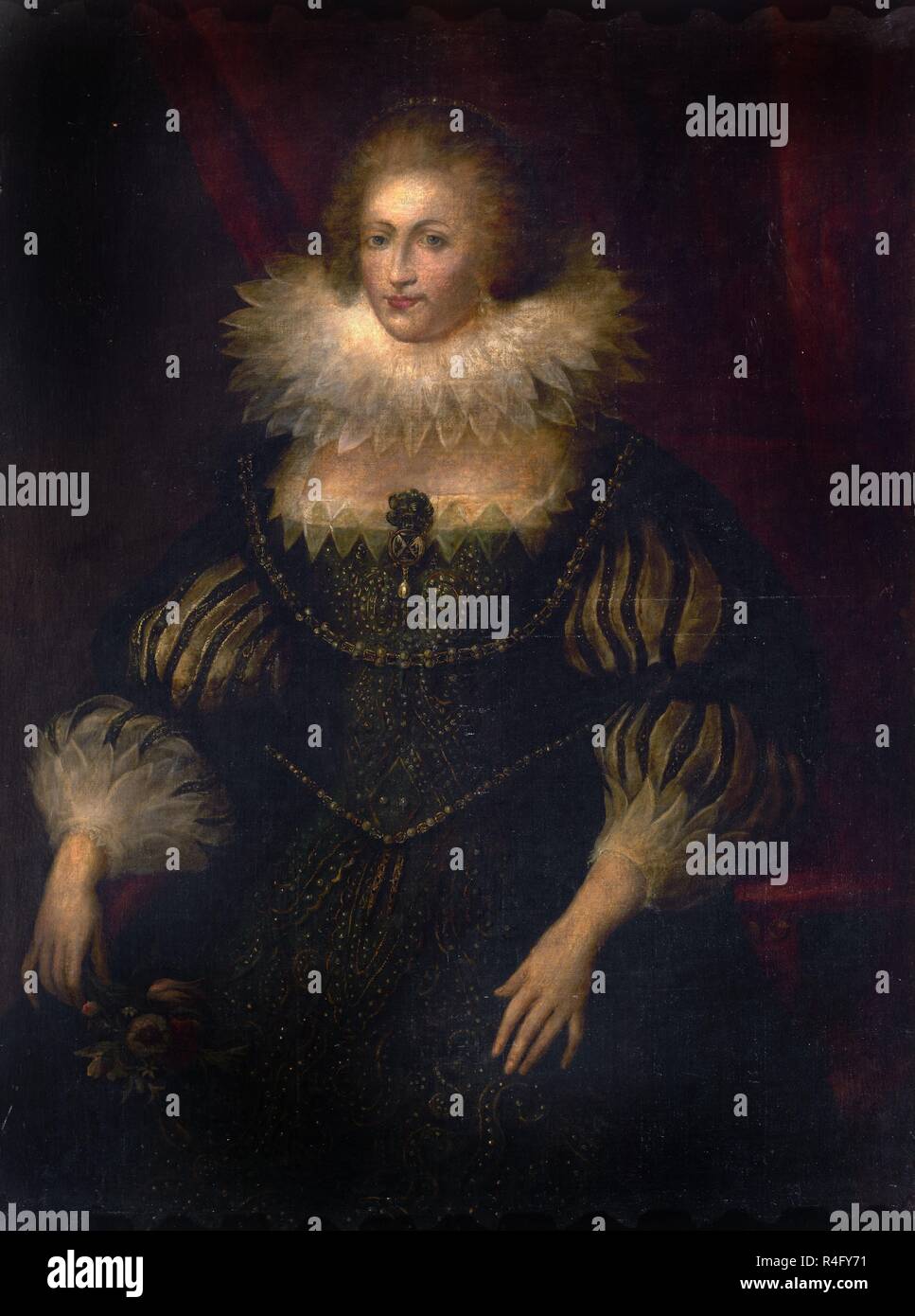 RETRATO FEMENINO SIGLO XVII BARROCO FLAMENCO. Location PRIVATE