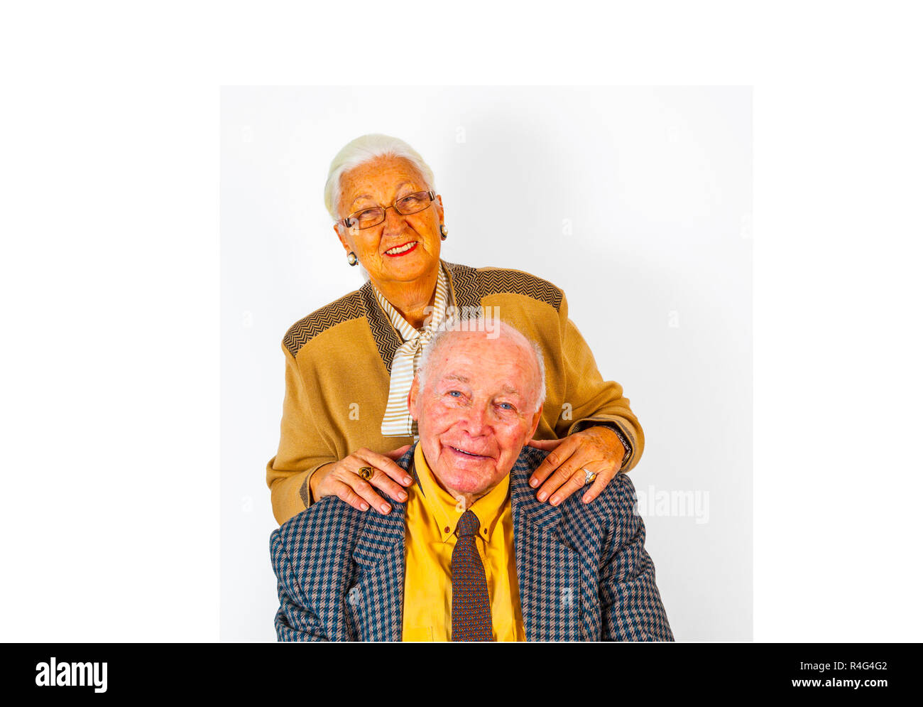 Elderly man walking aid resting hi-res stock photography and images - Alamy
