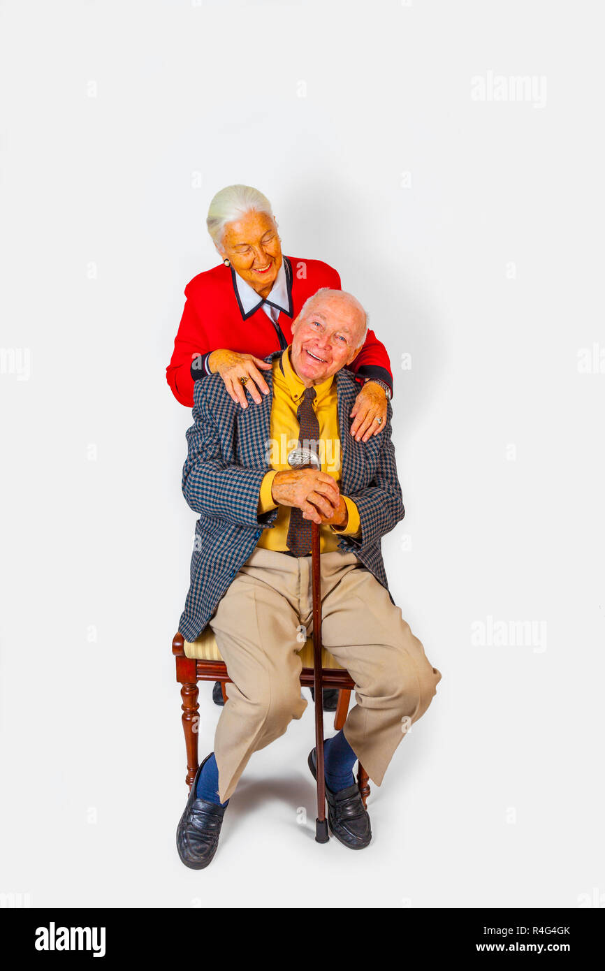 Elderly man walking aid resting hi-res stock photography and images - Alamy