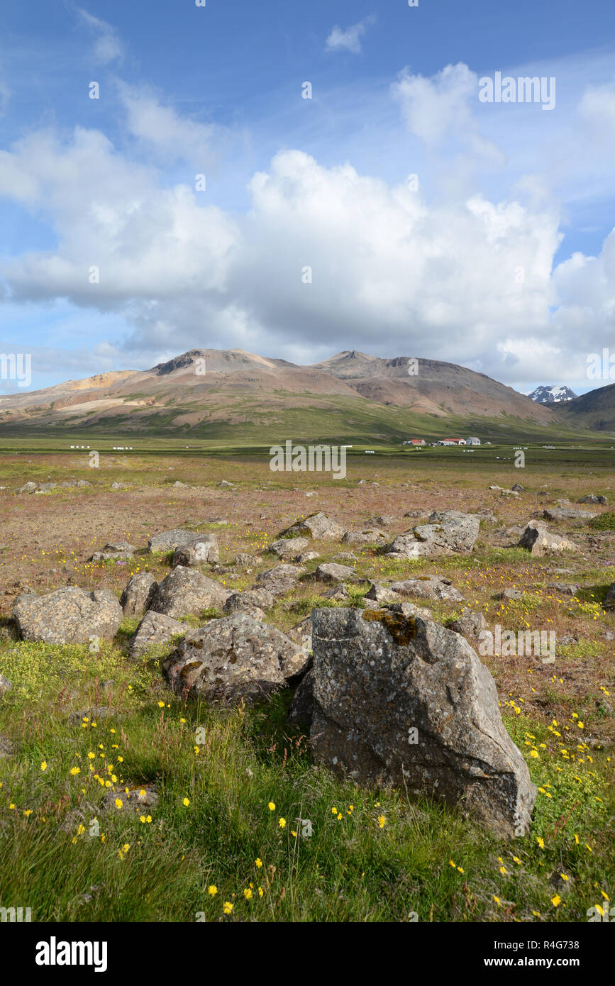 landscape at stykkisholmur,iceland Stock Photo