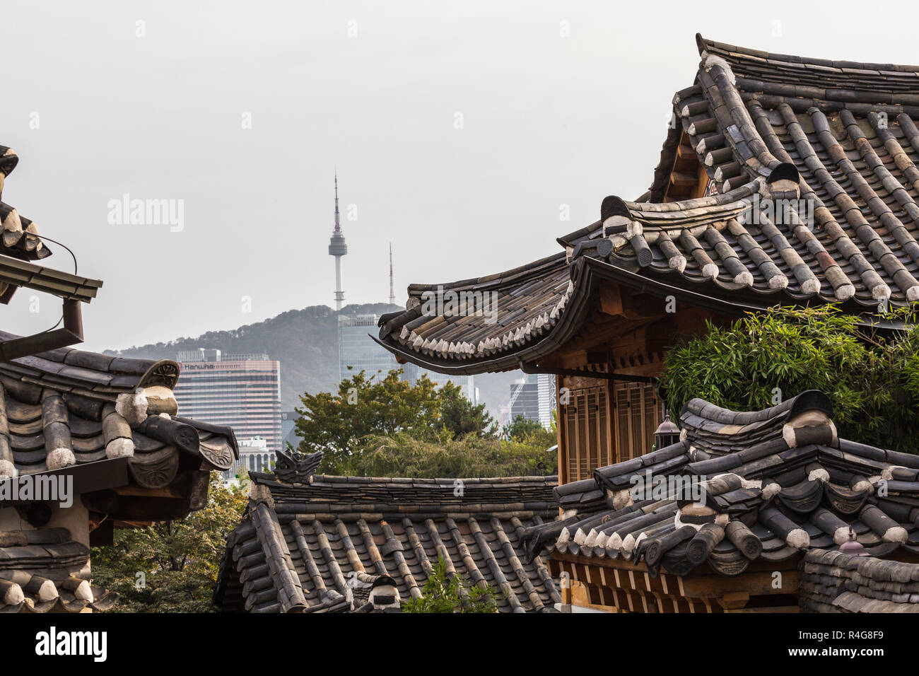 Bukchon Hanok Village is one of the famous place for Korean traditional ...