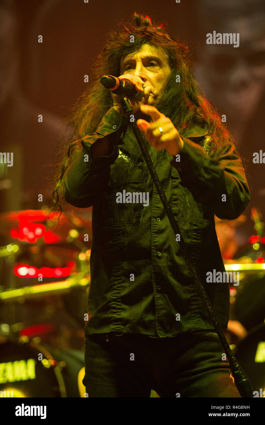 Mi File 20th novembre, Assago (MI). Anthrax performs live @ Mediolanum Forum ...