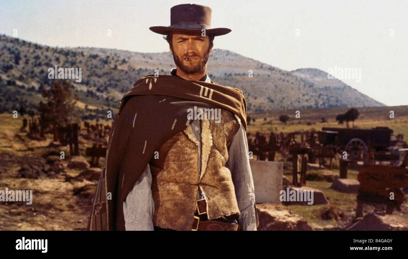 HIGH PLAINS DRIFTER 1973 Universal Pictures film with Clint Eastwood Stock Photo