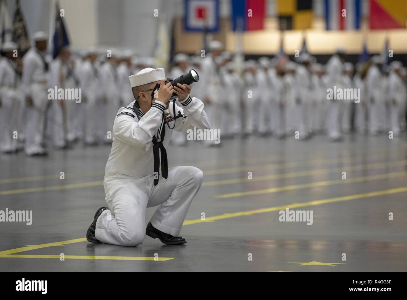 Navy boot camp graduation hi res stock photography and images