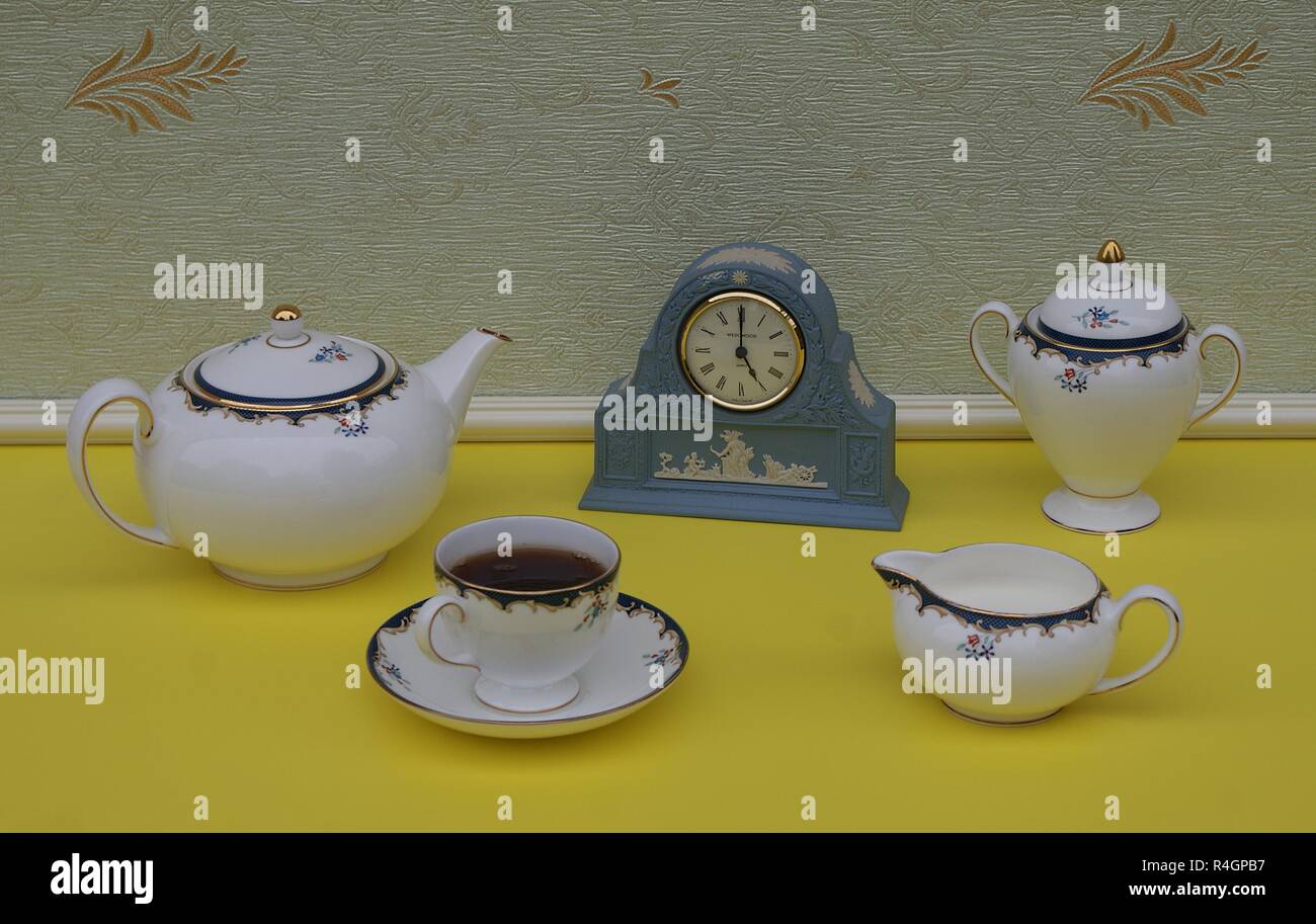 Wedgwood jasperware tea set hires stock photography and images Alamy