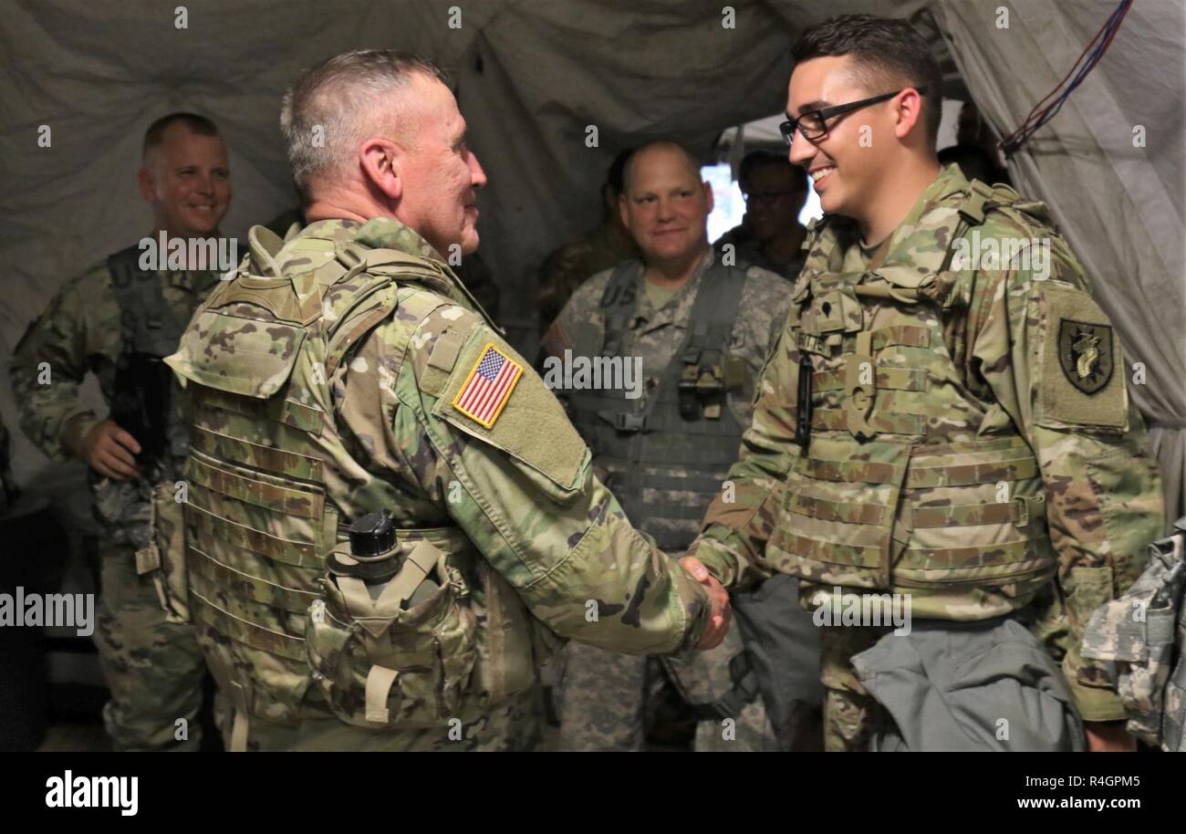 U.S. Army Spc. Jeremy Britten, very small aperture terminal (VSAT ...
