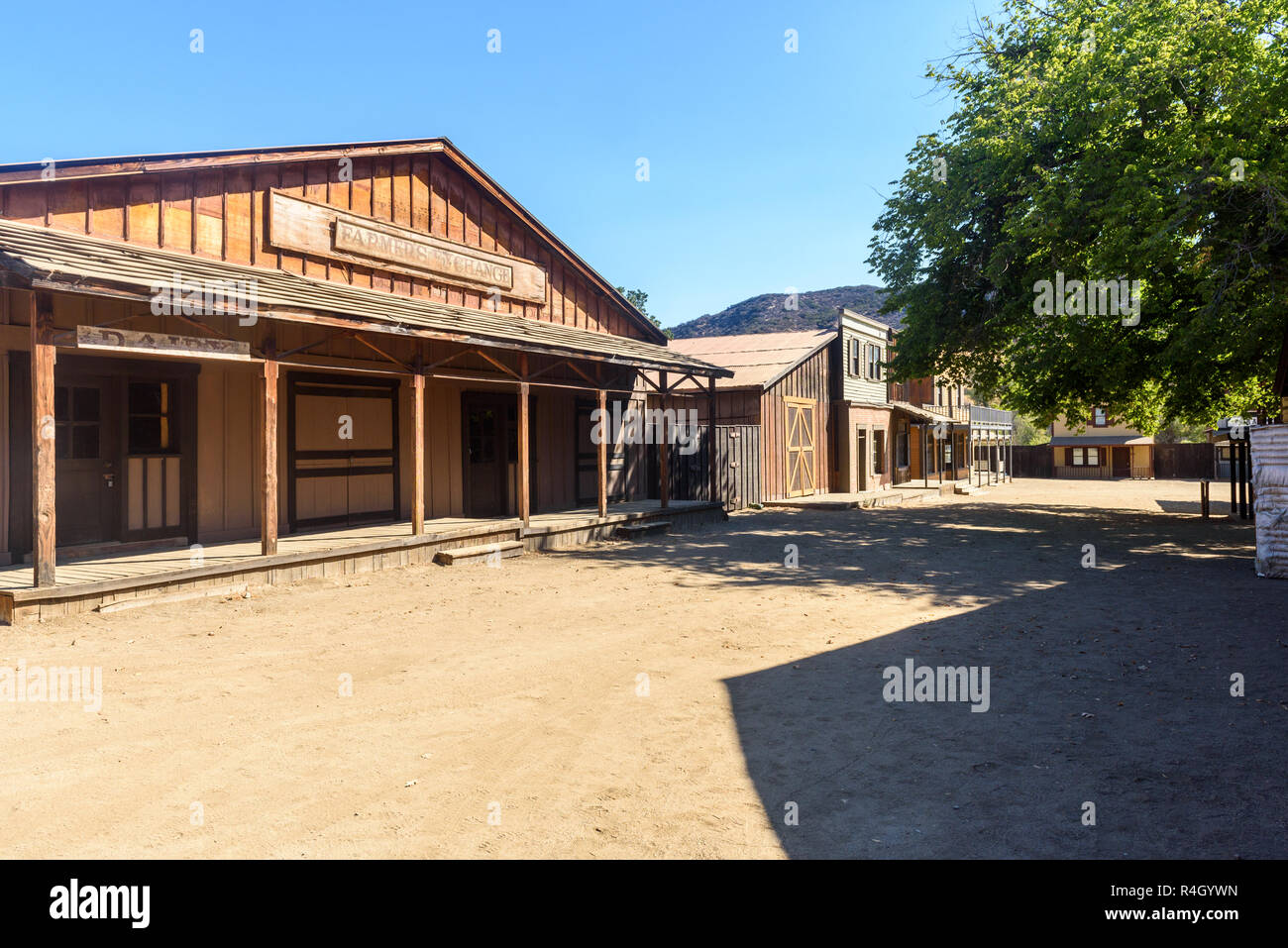 Los Angeles, California. November 29, 2017. Paramount Ranch which was ...