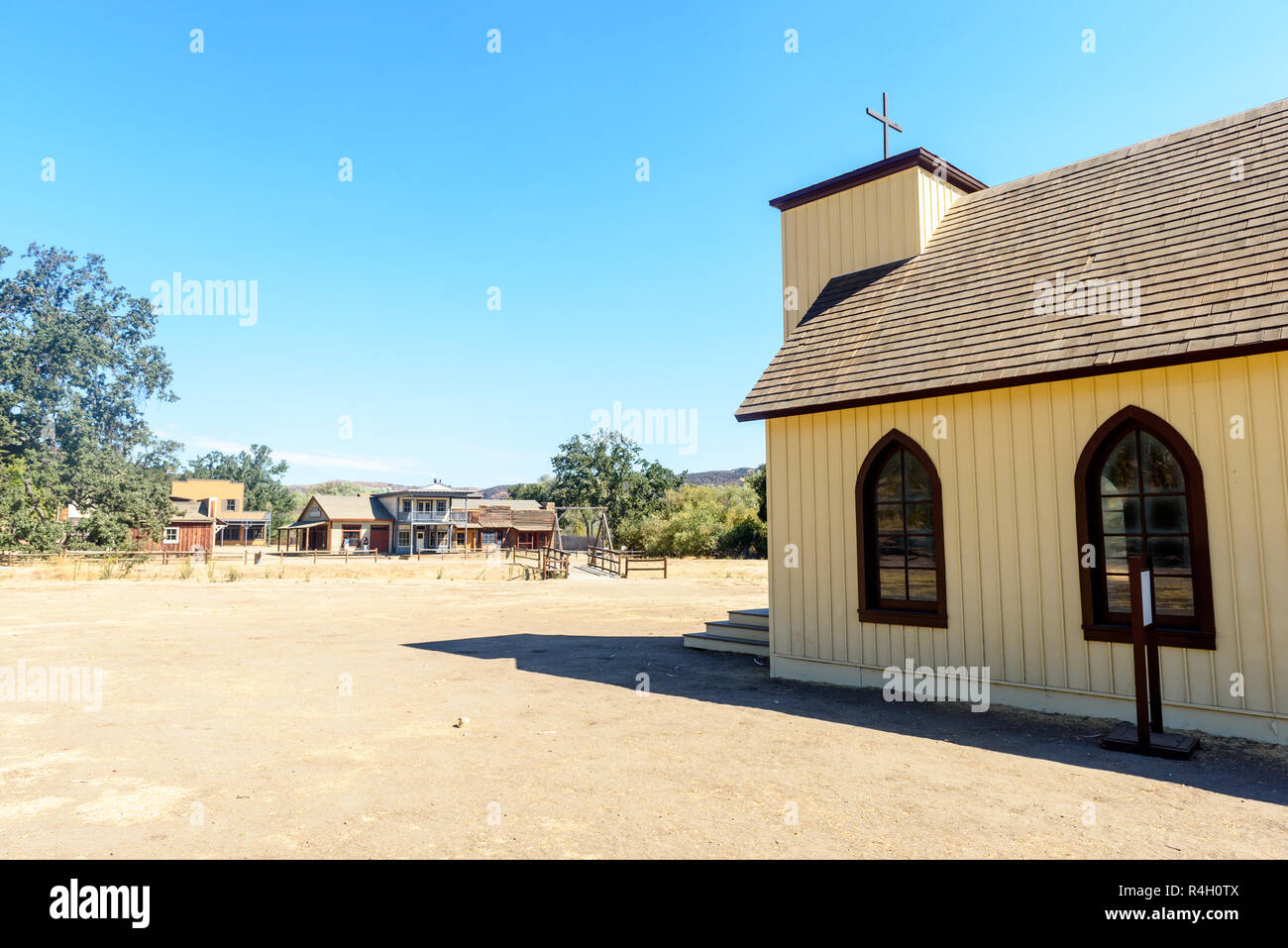 Destroyed Ranch Wildfire studios hi-res stock photography and images - Alamy