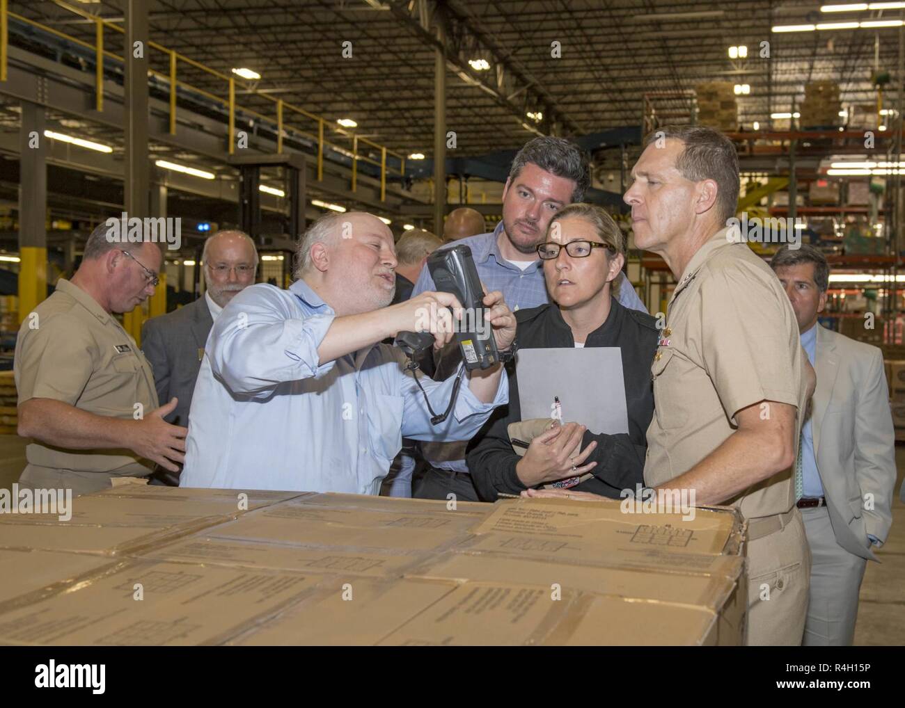 SUFFOLK, Va. (Sept. 28, 2018) Robert Stan, Navy Exchange Service