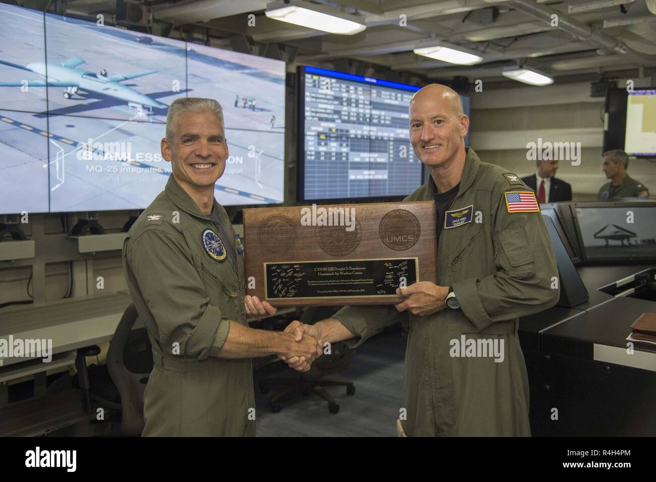 PORTSMOUTH, Va. (Sept. 28, 2018) Capt. Chad Reed, program manager of ...