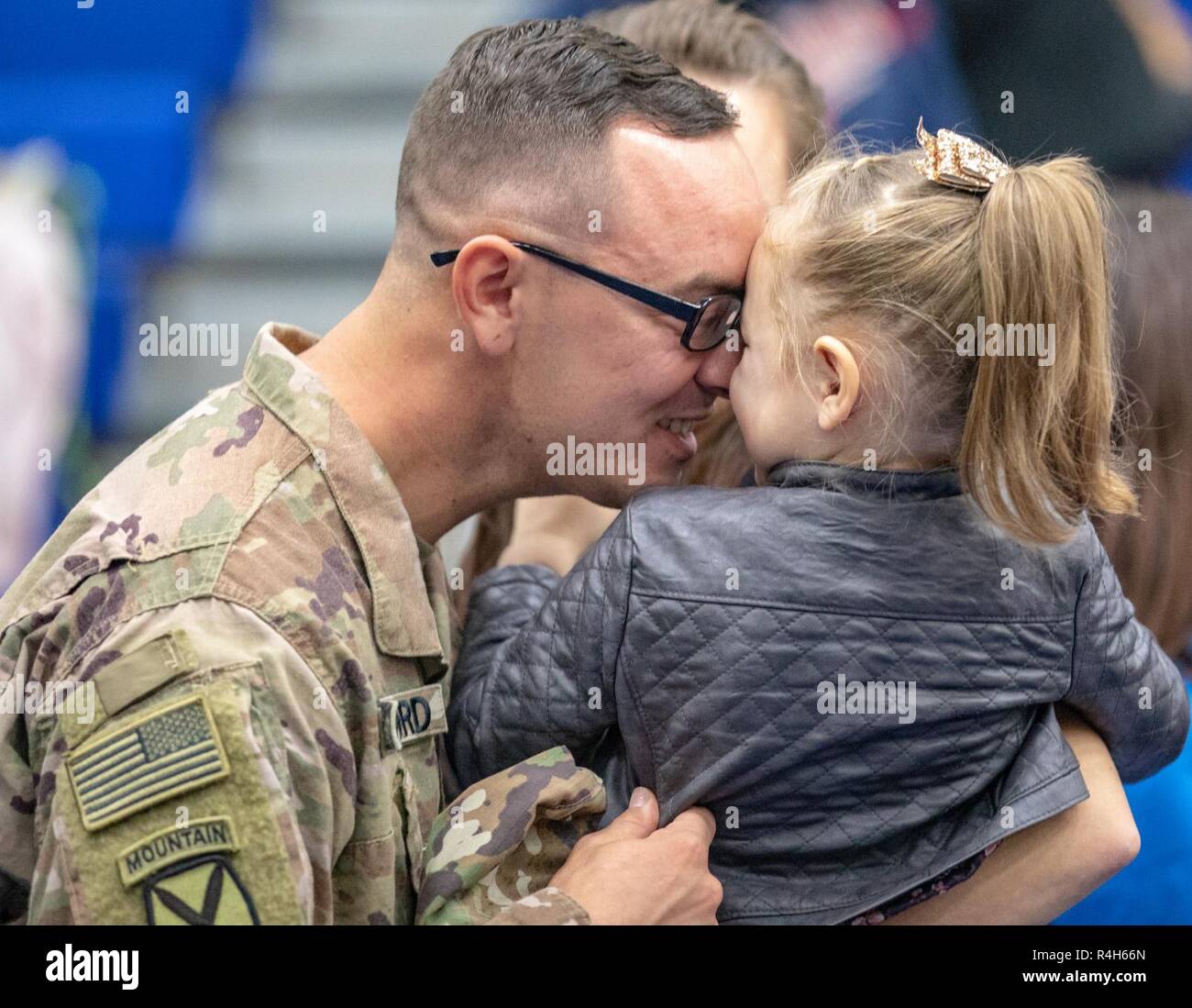 A Soldier with 1st Battalion, 32nd Infantry Regiment, 1st Brigade ...