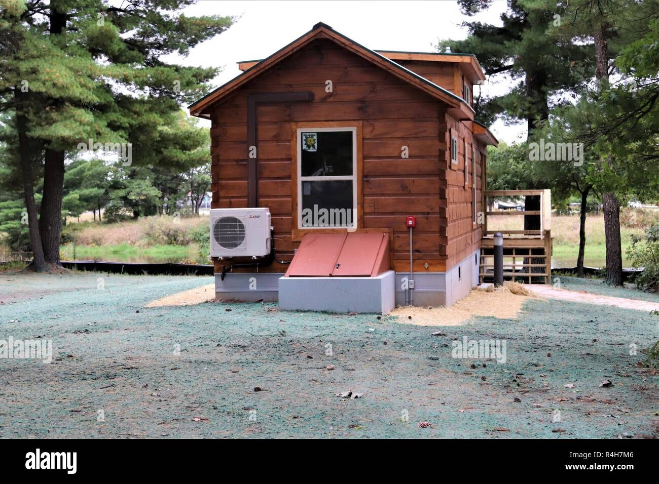 A New Cabin Is Shown Sept 28 2018 At Pine View Campground At