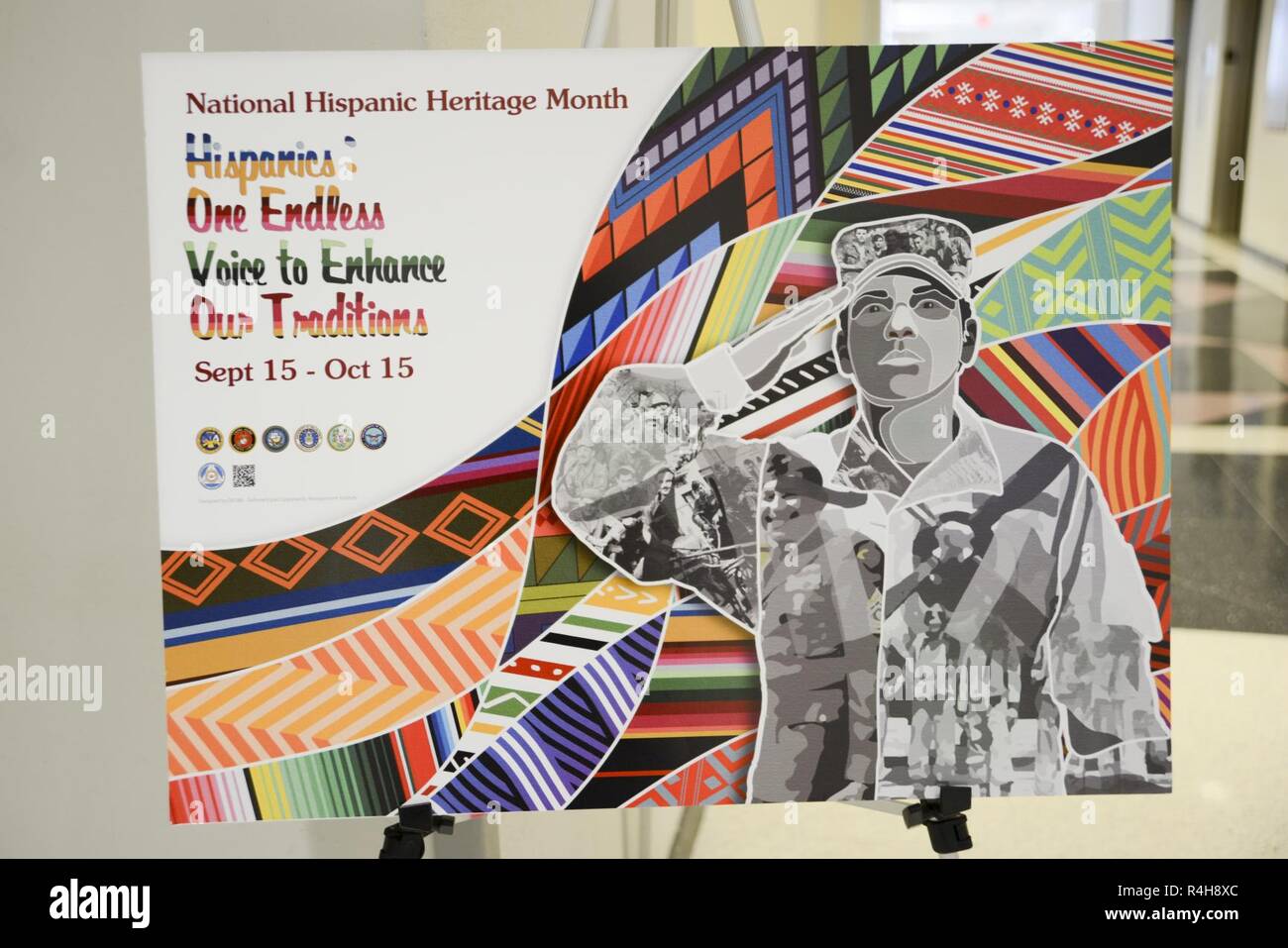 The National Hispanic Heritage Month poster Stock Photo - Alamy