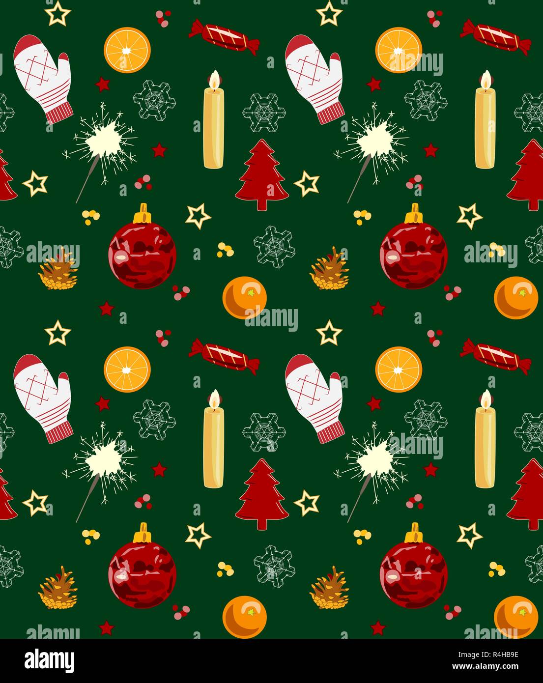 Seamless christmas pattern hi-res stock photography and images - Alamy