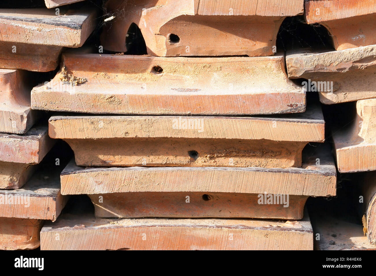 used old tiles Stock Photo Alamy