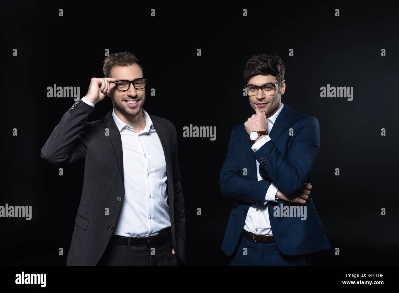Dark business suits hi-res stock photography and images - Alamy