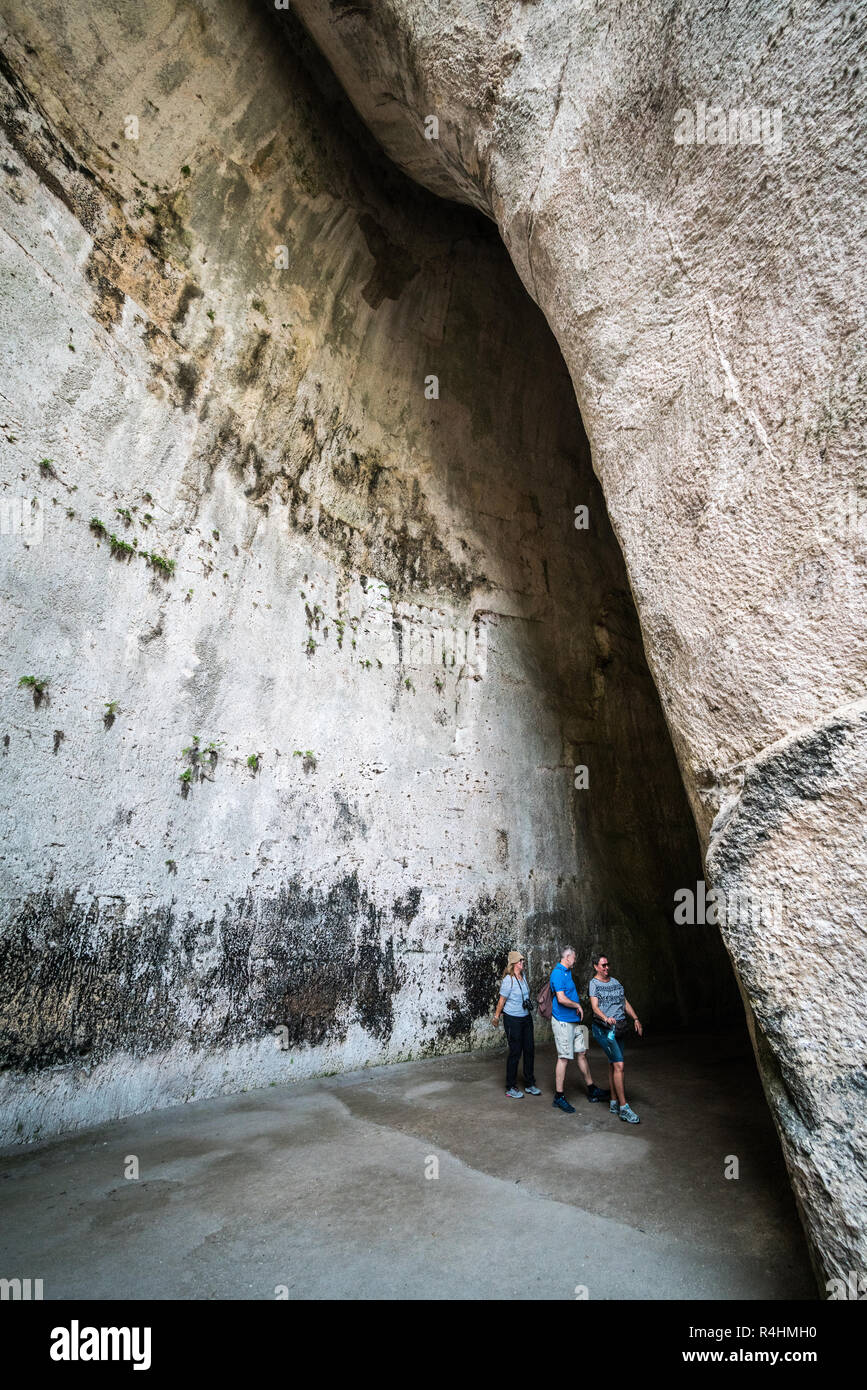Ear of Dionysius, Syracuse, Sicily, Italy, Europe Stock Photo Alamy