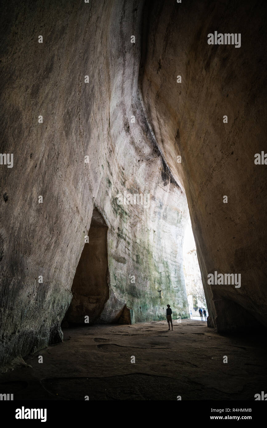 Ear of Dionysius, Syracuse, Sicily, Italy, Europe Stock Photo Alamy