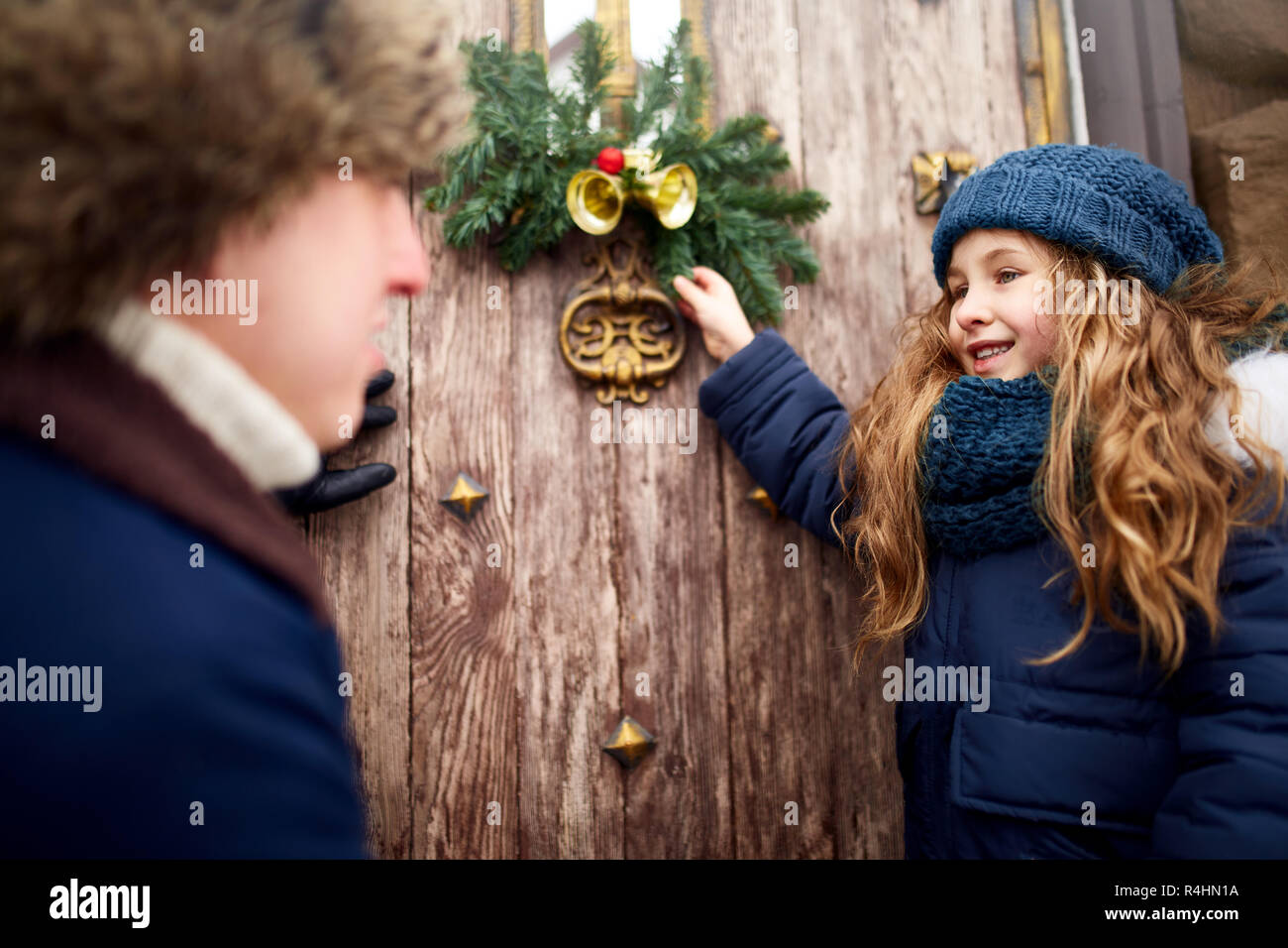 Father And Daughter Holidays Holidays High Resolution Stock Photography