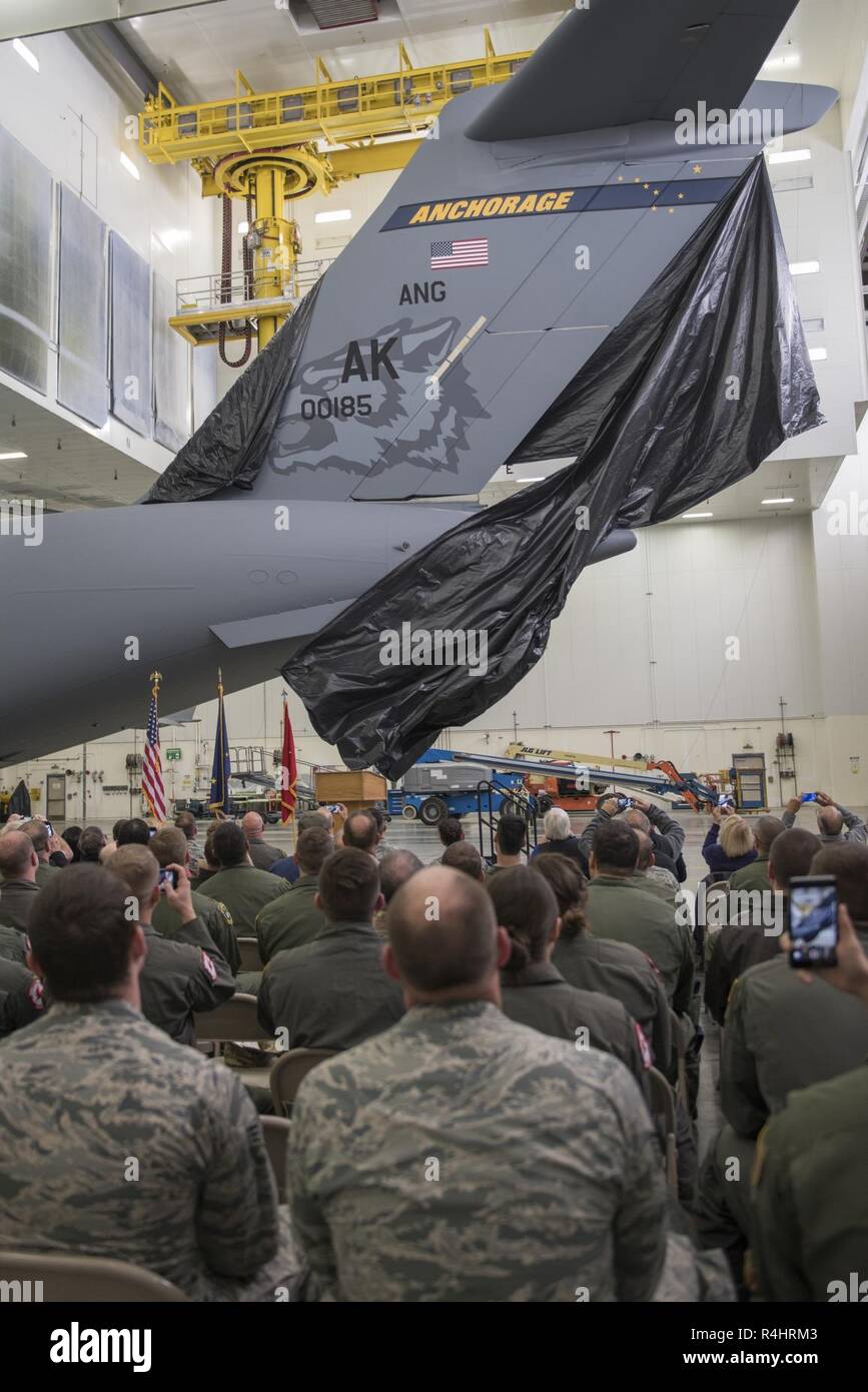 Members of the Alaska Air National Guard’s 176th Wing and the Regular ...
