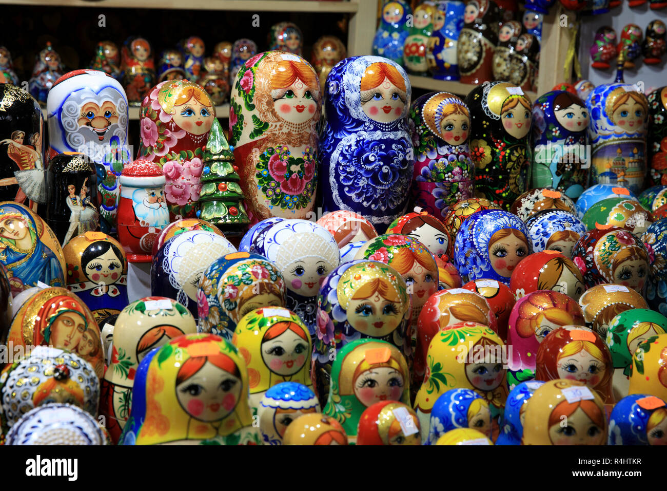 Christmas market decorations at Zurich train station, Zurich