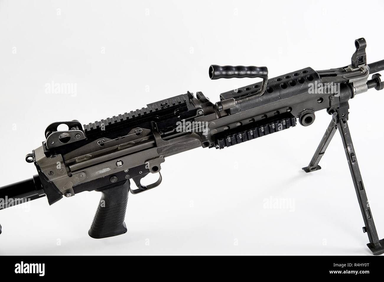 The M249 light machine gun, formerly designated the M249 Squad ...