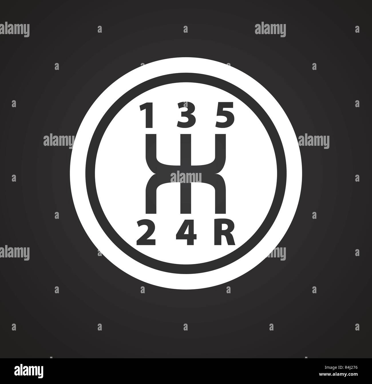 Gear Symbol In Car
