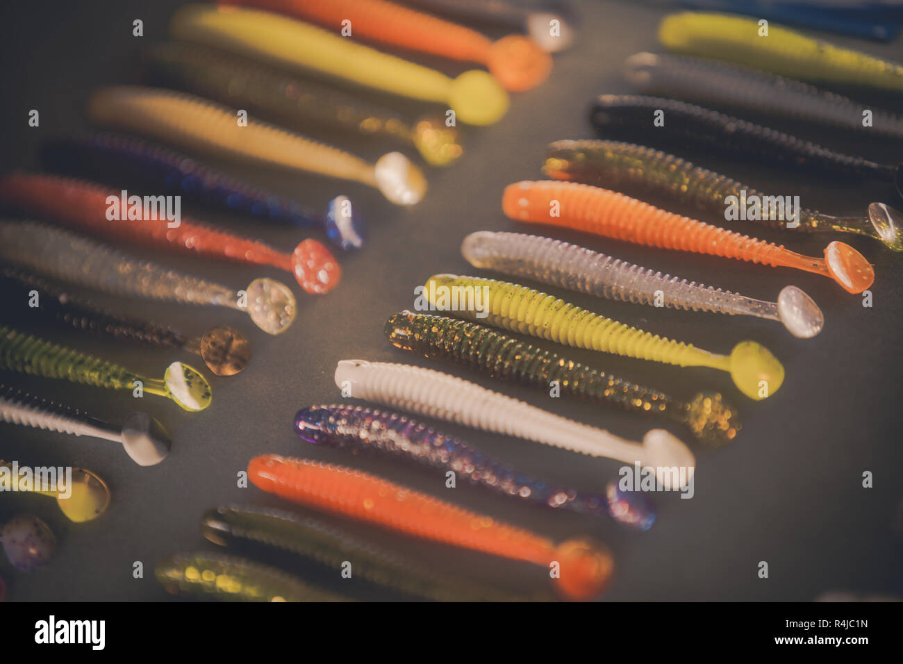 Jelly fishing lures Stock Photo Alamy