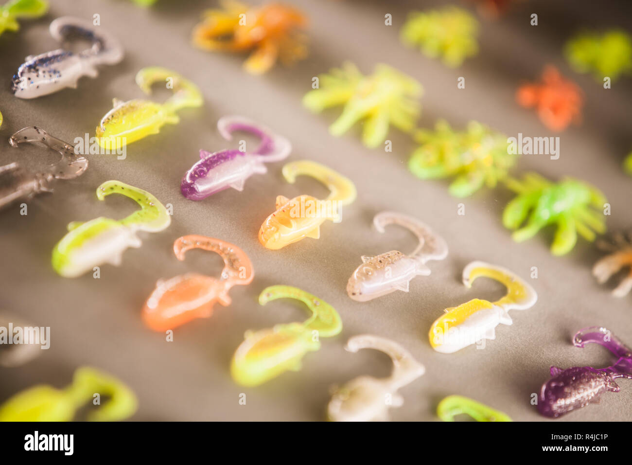 Jelly fishing lures Stock Photo Alamy