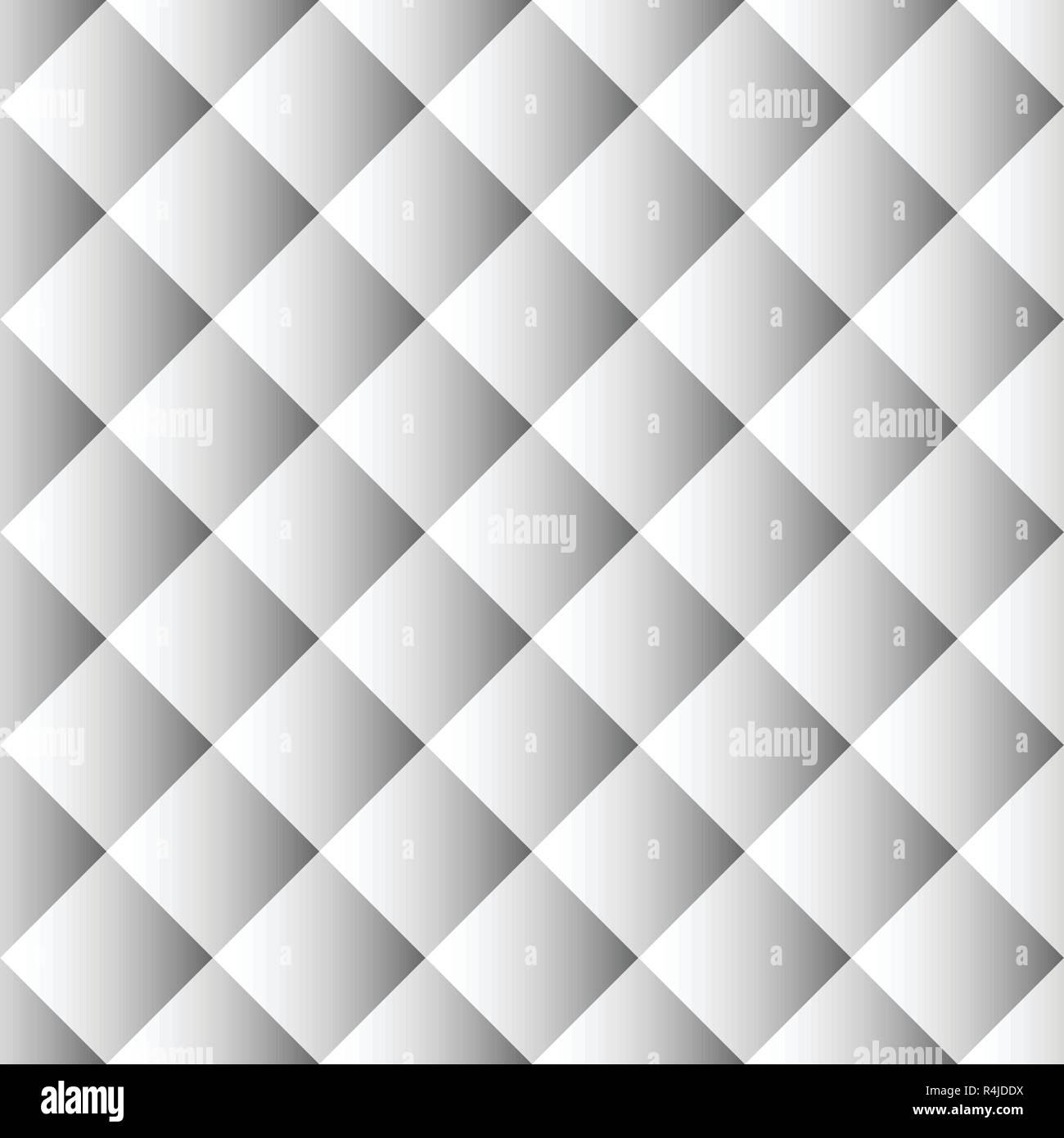 White Sofa seamless pattern Stock Vector